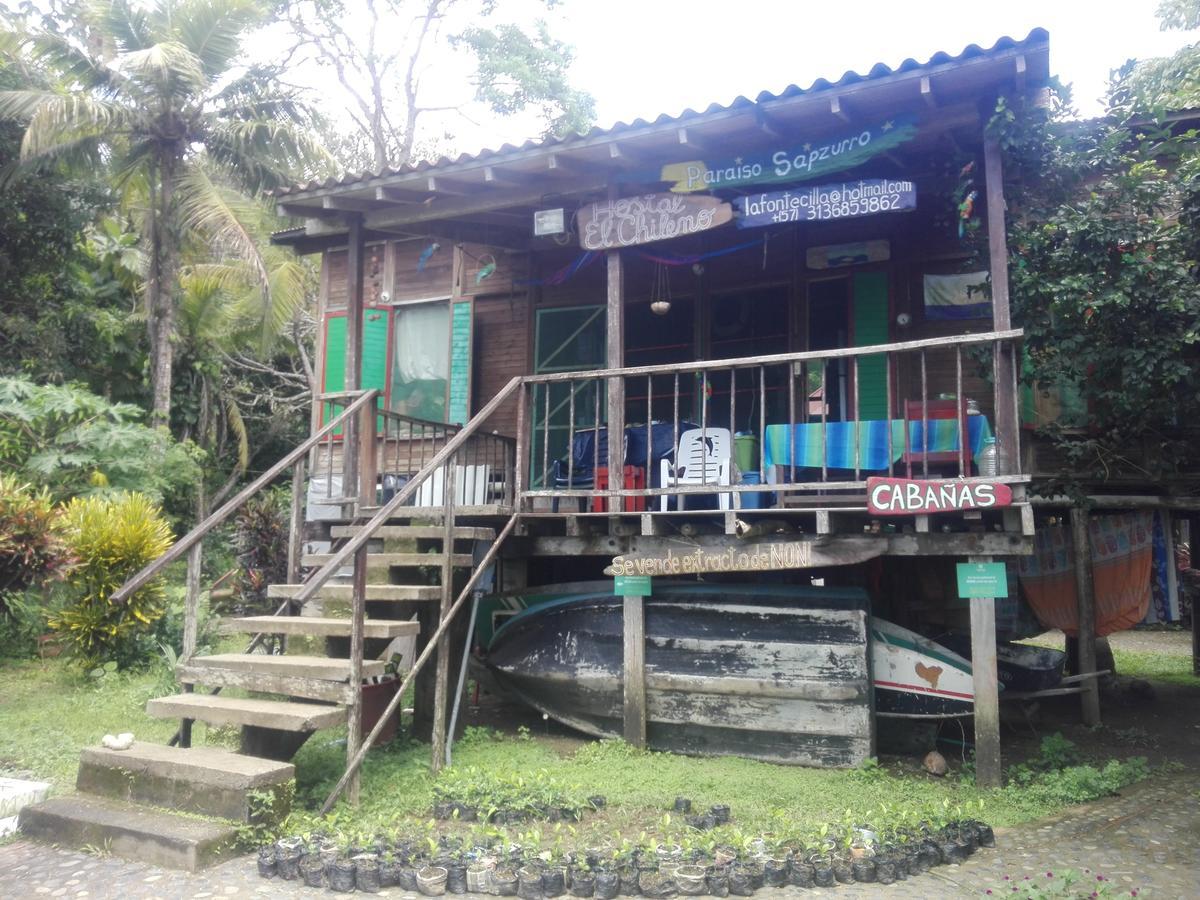Hostal El Chileno Sapzurro Exterior foto